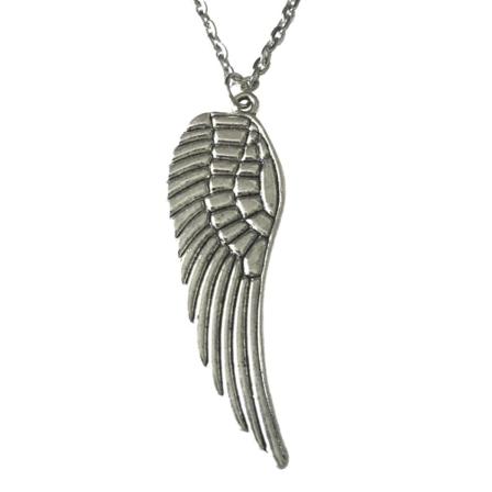 Halsband Vingar Wings Angelwings Änglavingar Fantasy Sagoväsen Silver
