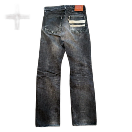 Svarta Momotaro GTB Selvedge Straight