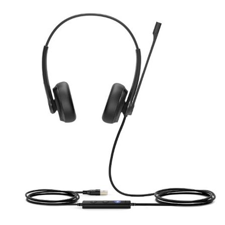 YEALINK Headset UH34 Dual Teams - Lyreco - Kontorsmaskiner - Headset och telefoner - Headset - Sladd