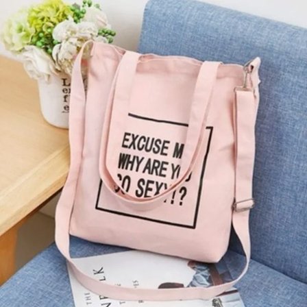 INS Komfortabel Stil Søm Canvasveske Flerbruks Ryggsekk Dame Messenger Vesker Student Skolesekk Dame Skulderveske~06781