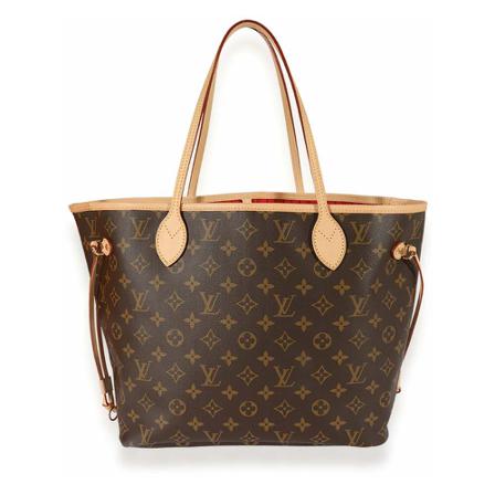 Louis Vuitton Vintage, Pre-owned Neverfull MM Monogram Bag Bruin, Dames, Maat:ONE Size