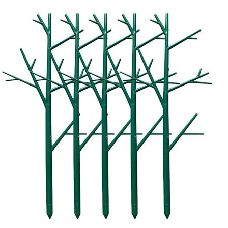 5 st Plast Växtstöd Högstativ Växtklätterställning