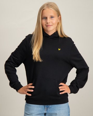 Lyle & Scott Pullover Hoodie Noir Sweats à capuche Fille - Kids Brand Store