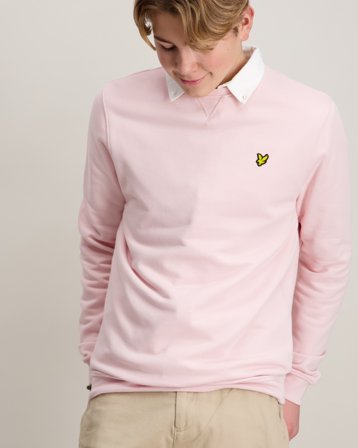 Lyle & Scott Crew Neck Sweatshirt Rosa Pullover Jungen - Kids Brand Store
