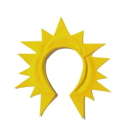 Solskin Solstråler Pandebånd eller Gul Tutu Fødselsdagsfest Favoritter Børn Barn Voksen Spædbarn Babyer Halloween Kostume Gul Lys
