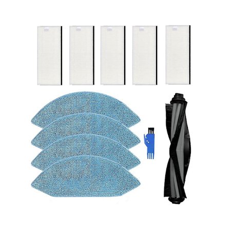 Deebot Ozmo U2 Pro -robotti-imurin varaosat - pääharja ja HEPA-suodatinlisävarusteet