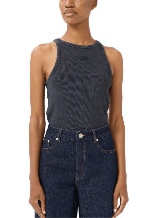 Gestuz Gzdrew Tank top T-shirts & toppar Dam Grå XL