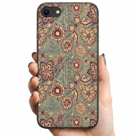 Apple Iphone Se (2020) Tpu Mobilskal Vintage Flowers