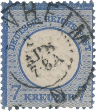 Tyske Rige 1872 - MICHEL 26 - Stemplet