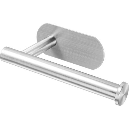 Självhäftande toalettpappershållare, toalettpappershållare i rostfritt stål, toalettpappershållare för badrum och kök