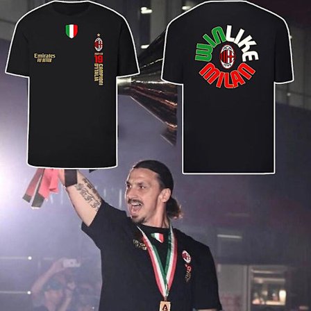 AC Milan Championship T-shirt herr, Ropa Hombre