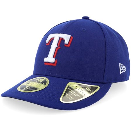 New Era - MLB Blå fitted Caps - Texas Rangers 59FIFTY Lc Acperf Texran Gm Royal Fitted @ Hatstore