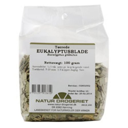 Natur Drogeriet Eukalyptusblade 100 g, Helse & Madvarer, Krydderier, Øvrigt