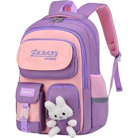 Piger Rygsæk Sød Rygsæk Kviksand Cool Dør Skoletaske Stor Kapacitet Kawaii Vandtæt Skolerygsæk Piger - Perfet