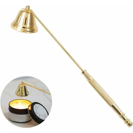 Holdbar rustfritt stål stearinlys slukker