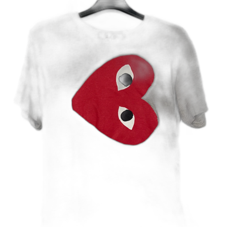Comme des garçons play T-shirt