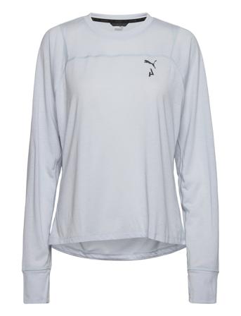 Seasons Wool Long Sleeve Langærmet T-shirt Blå PUMA
