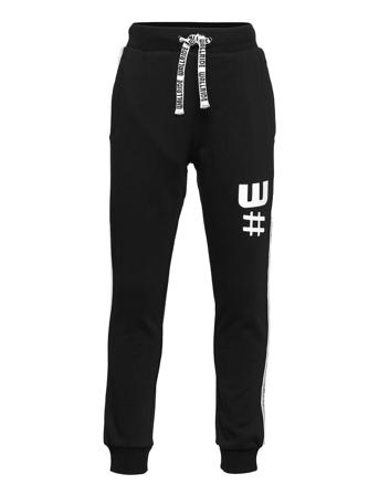 Trouser Wallride Stripe At Sid Sweatpants Mjukisbyxor Svart Lindex