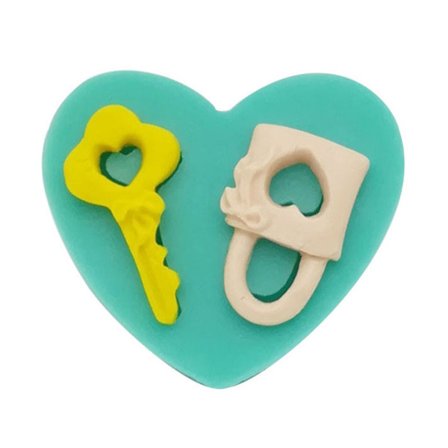 Roshjärta Läpp Silikonformar för Ljustillverkning Tvål Choklad Fondant Tårta