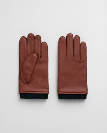 GANT Uomo - Guanti in pelle foderati in cashmere - Taglia XL - - Uomo - Gloves