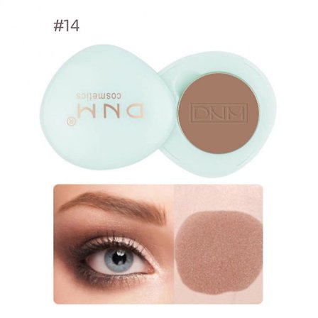 Dnm 30-färgad monokrom ögonskuggspalett pärlemor matt glittrande puder uppljusande reparerande silkesmask jord ögonskugga