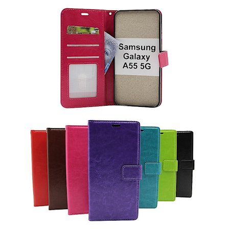 Crazy Horse Wallet Samsung Galaxy A55 5G (SM-A556B)