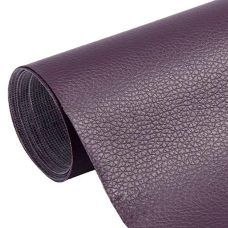 Selvklebende Leather Fix Decor Vinrød 50*137cm rød