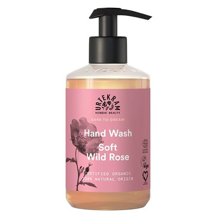 Urtekram Nordic Beauty Soft Wild Rose Handtvål 300 ml