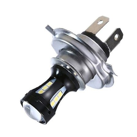 H4 Motorcykelstrålkastare 3030 18smd Led Bilstrålkastare Lampa Glödlampa 950lm 6000k 18w 12-24v fw