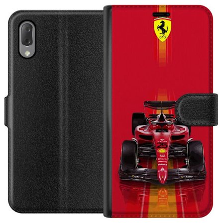 Yhteensopiva Lompakkokotelo Sony Sony Xperia L3 Ferrari Formula 1 -auto ikonisessa punaisessa muotoilussa urheilullisella tarkkuudella