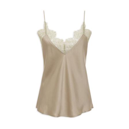 Anine Bing Remi Camisole with Lace Detail inbo, Dame Toppe