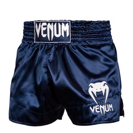 Venum Klassiske Muay Thai Shorts Blå/Hvide