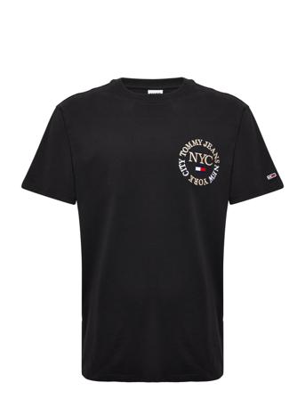 Tjm Timeless Circle Tee T-shirt Sort Tommy Jeans