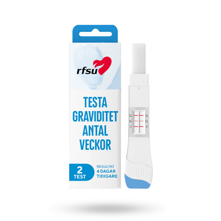RFSU Weeks – Graviditetstest med ukeindikator 2 stk - Erotik Vuxen: Tilbehør