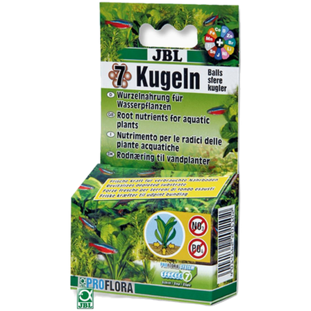 JBL - ProFlora 7 Balls Root Fertiliser 2cm 7-p - Akvaristikk - Vannpreparat - Plantenæring - ZOO.no