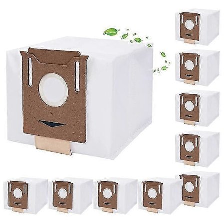Pakkkaus, jossa 10 pölynimuripussia Deebot N8+, N8 Pro+, Ozmo T8, T8, T8+, T9+ -aseman pölynimureille [DB]