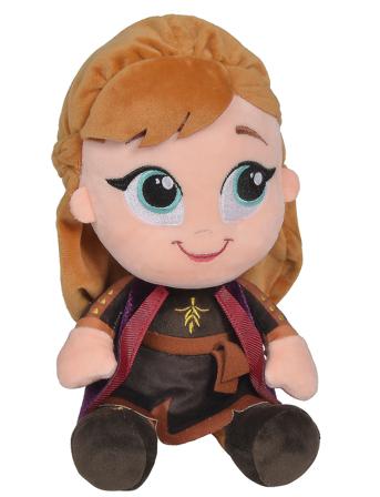Frozen 2 - Chunky Anna, 25Cm Toys Soft Toys Stuffed Toys Brun Frost