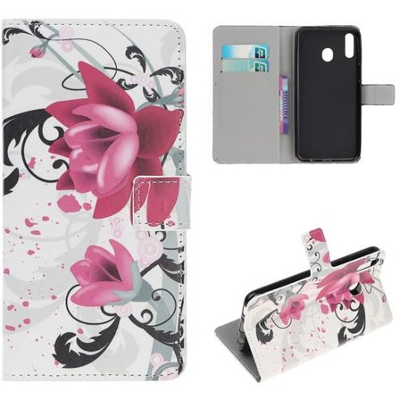 Plånboksfodral Samsung Galaxy A40 - Lotus