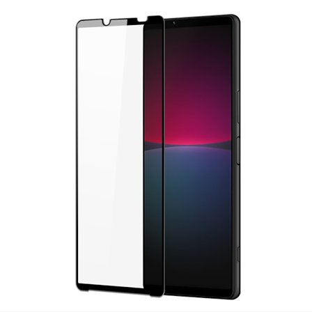 SKALO Sony Xperia 10 V 5G Koko Näytön Karkaistu Lasi