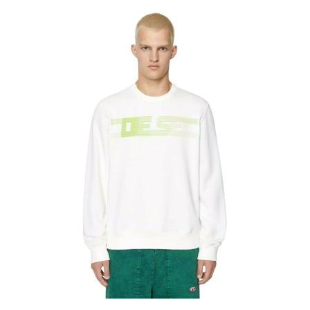 Diesel Sweatshirts vit, Herr, Herr, Storlek: L