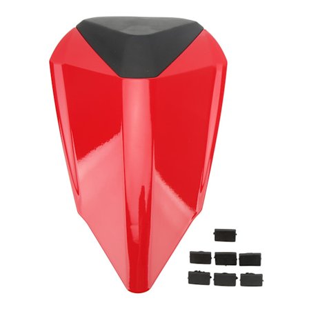 Bagageplade til bagagerum, sæde, bagagerum, udskiftning til Ducati 899 2012‐2015 Rød