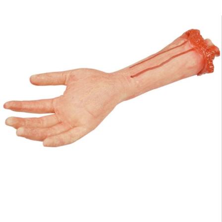 Halloween Brutna Finger Hand Ben hjärta