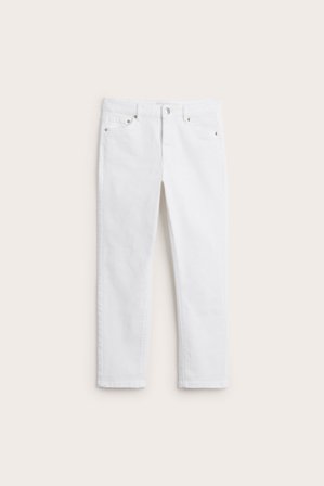 Kappahl | Cropped jeans High waist | Hvit