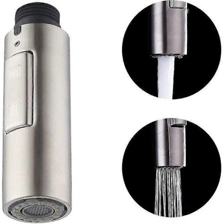 Erstatningsdyse til køkkenarmatur, håndbruser, Sus304 rustfrit stål[co]