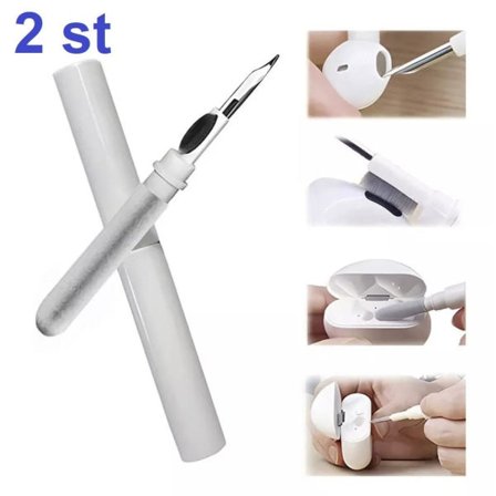 Multifunctional Cleaning Kit for AirPods Headphones Phones White 2 Pcs