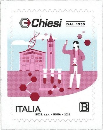 Italien - Chiesi, 90-års jubilæum - Postfrisk frimærke