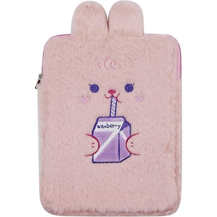 9-11 tommer plys søde kanin laptop sleeve taske Ipad beskyttende etui tablet cover notebook opbevaringspose til kvinder piger