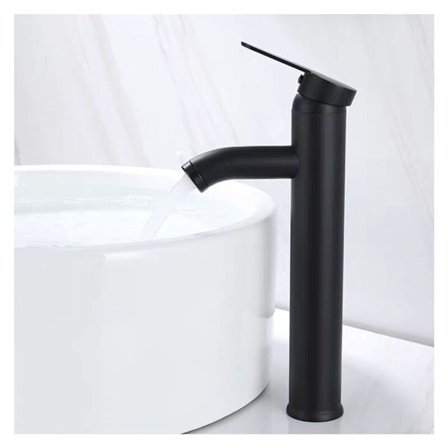 Høj tud design, enkelt hul vandhane til bordpladevask