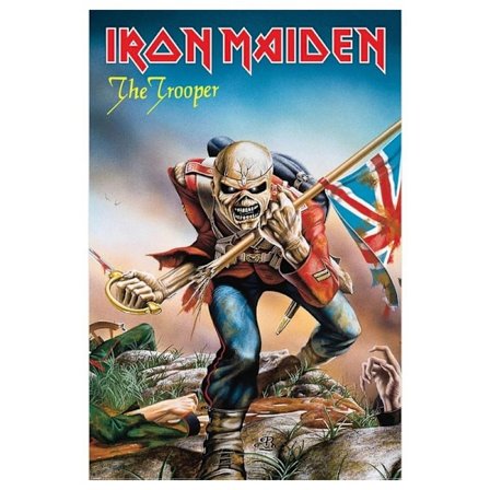 Iron Maiden The Trooper Maxi Poster 91,5 cm x 61 cm Flerfärgad