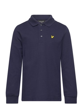 Lyle & Scott Ls Plain Polo Shirt - Navy - 170-176